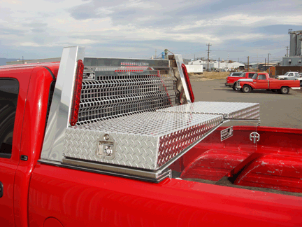 Back rack for pickups