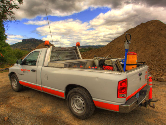 knife river pickup truck headache rack