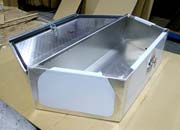Custom tool boxes built by Highway Proudcuts.