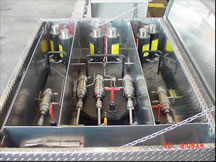 Custom tool boxes built by Highway Proudcuts.