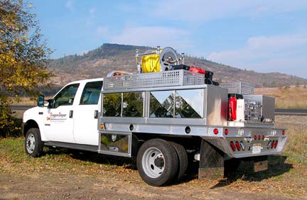 Quick Response Fire Trucks for wildland fires by Highway Products, Inc.