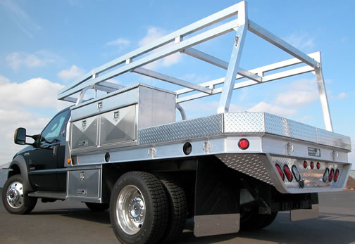Aluminum Flatbed Truck Bed