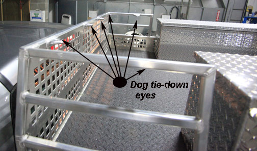 Hound dog boxes for dogs and pets by Highway Products, Inc. www.800toolbox.com