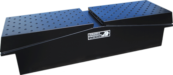 Pickup truck tool box built by Highway Products.