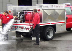 Fire Truck Flatbeds and bodies for wild fire