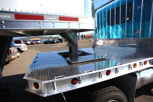 Semi truck decks