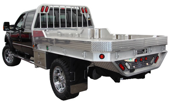 Aluminum flatbed for ford truck #7