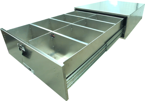 SUV Vet Box built by Highway Products.
