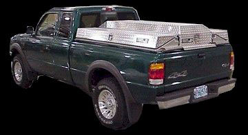 Veternarian box shown on pickup.